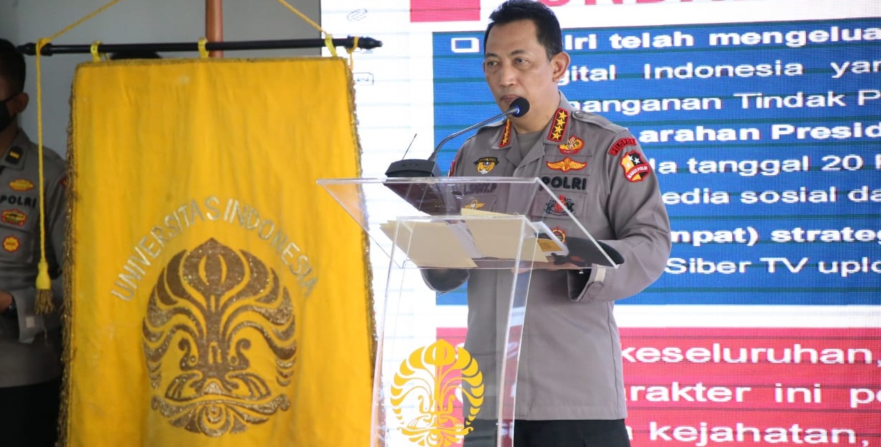 Kuliah Umum di UI, Kapolri Beberkan Peran Polri Tingkatkan Kerukunan Hidup Berbangsa 